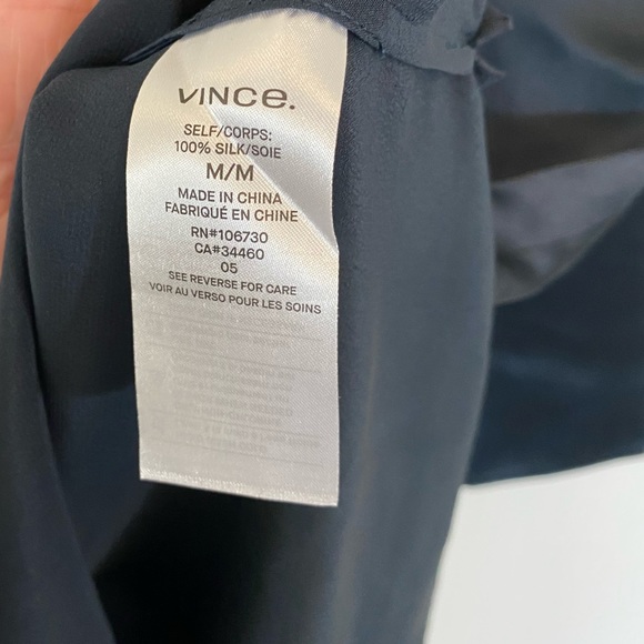 Vince 100% Silk Dress NWT Medium - Picture 5 of 5